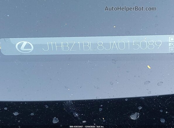 JTHBZ1BL8JA015089 2018 LEXUS GS 350 Black Вид підкапотного простору