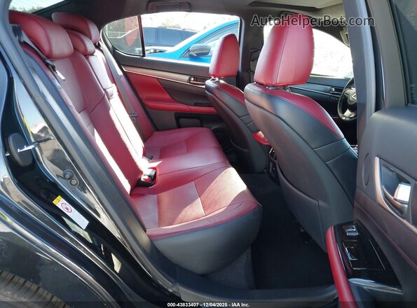 JTHBZ1BL8JA015089 2018 LEXUS GS 350 Black Вид наклейки з VIN-кодом