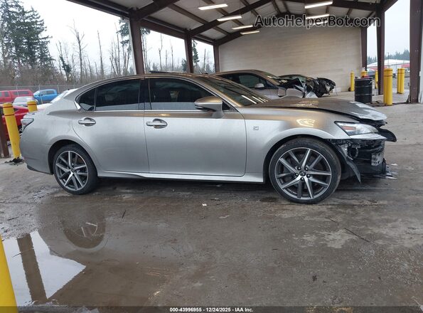 JTHBZ1BL9HA009764 2017 LEXUS GS 350 Gray Vista del cuadro de instrumentos