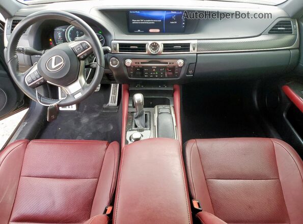 JTHBZ1BL9KA018164 2019 LEXUS GS Charcoal Vista del salpicadero