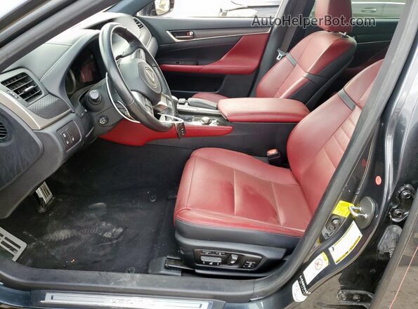JTHBZ1BL9KA018164 2019 LEXUS GS Charcoal Vista interior delantera