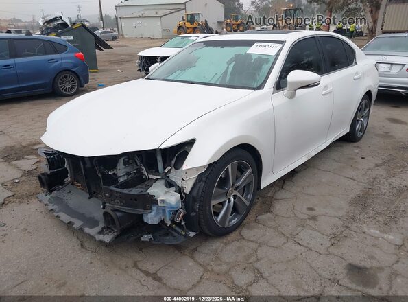 JTHBZ1BLXGA002207 2016 LEXUS GS 350 White Front left