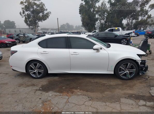 JTHBZ1BLXGA002207 2016 LEXUS GS 350 White Rear interior view