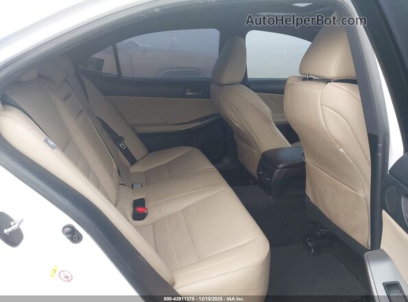 JTHBZ1D20J5032207 2018 LEXUS IS 350 White Widok naklejki z numerem VIN