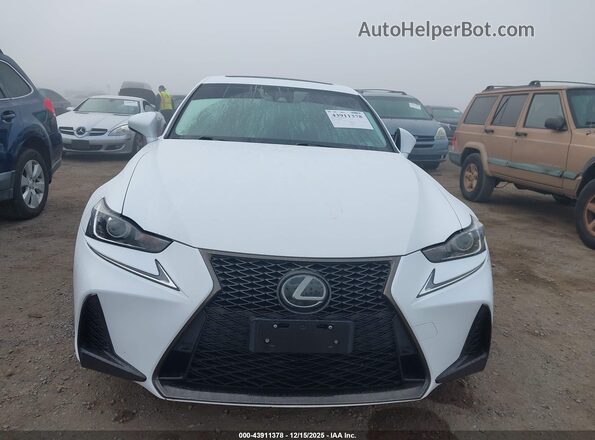 JTHBZ1D20J5032207 2018 LEXUS IS 350 White Widok wnętrza z tyłu
