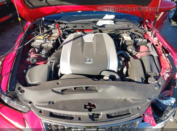 JTHBZ1D27K5034280 2019 LEXUS IS 350 Red უკანა ხედი