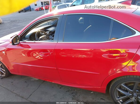 JTHBZ1D27K5034280 2019 LEXUS IS 350 Red 