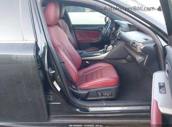 JTHBZ1D2XJ5033199 2018 LEXUS IS 350 Black წინა სალონის ხედი