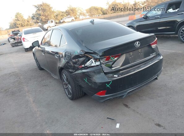 JTHBZ1D2XJ5033199 2018 LEXUS IS 350 Black უკანა მარცხენა