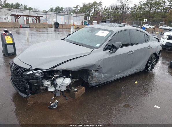 JTHBZ1E22R5036835 2024 LEXUS IS 350 Серый Передняя левая четверть