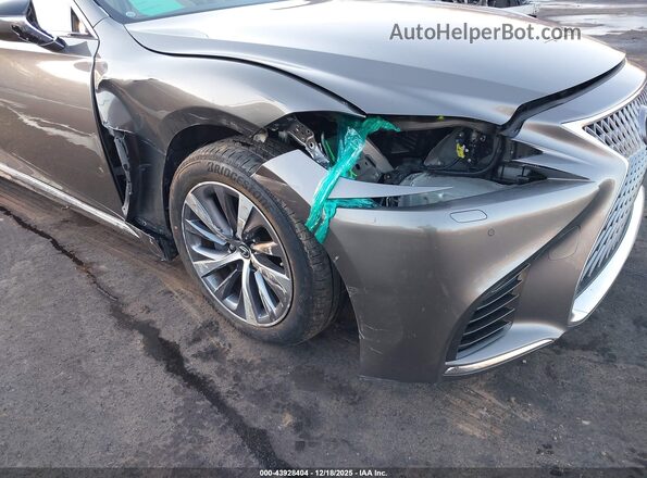 JTHC51FF2K5005446 2019 LEXUS LS 500 Gray Front view