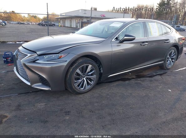 JTHC51FF2K5005446 2019 LEXUS LS 500 Gray Front left