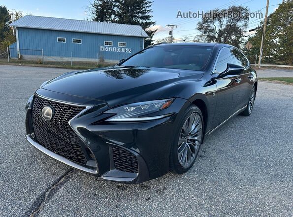 JTHC51FF4J5000165 2018 LEXUS LS Black უკანა მარცხენა