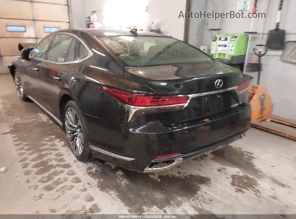 JTHC5LFF5J5003880 2018 LEXUS LS 500 Black Rear left
