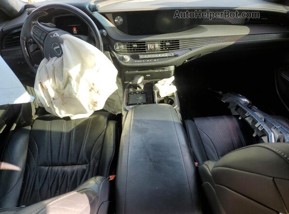 JTHC5LFF6J5001037 2018 LEXUS LS Black Vista del salpicadero