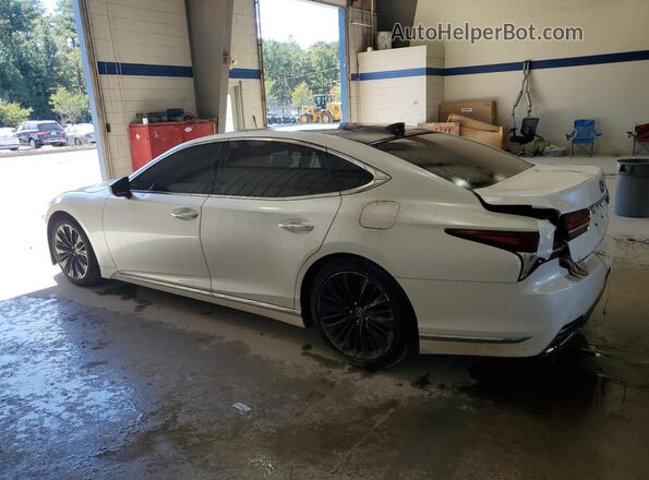 JTHC5LFF6J5003841 2018 LEXUS LS Белый Задняя левая четверть