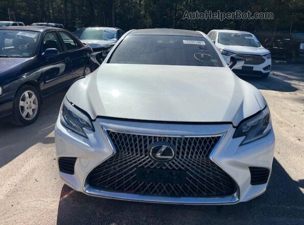 JTHC5LFF6J5003841 2018 LEXUS LS Белый Вид спереди