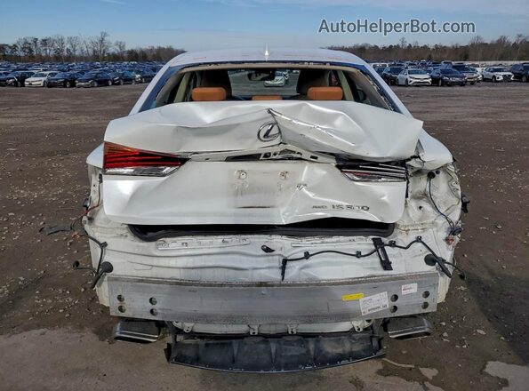 JTHC81D26K5033936 2019 LEXUS IS White Հետևի տեսք