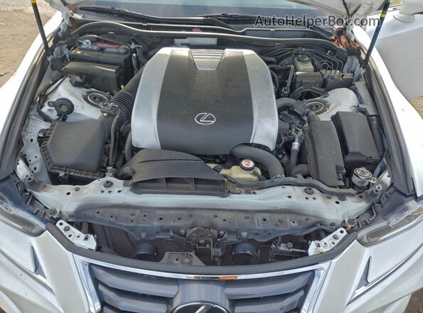 JTHC81D26K5033936 2019 LEXUS IS White Սալոնի հետևի տեսք