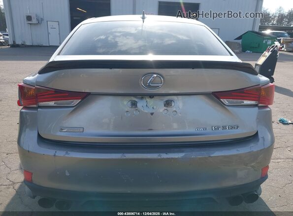 JTHC81D26K5039316 2019 LEXUS IS 300 Gray 