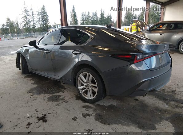 JTHC81F24M5046572 2021 LEXUS IS 300 Gray Հետևի ձախ