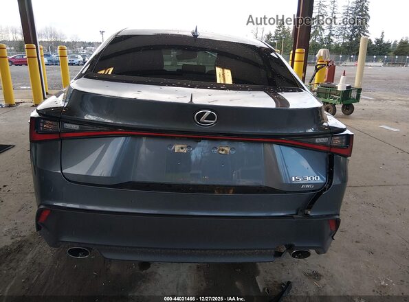 JTHC81F24M5046572 2021 LEXUS IS 300 Gray 