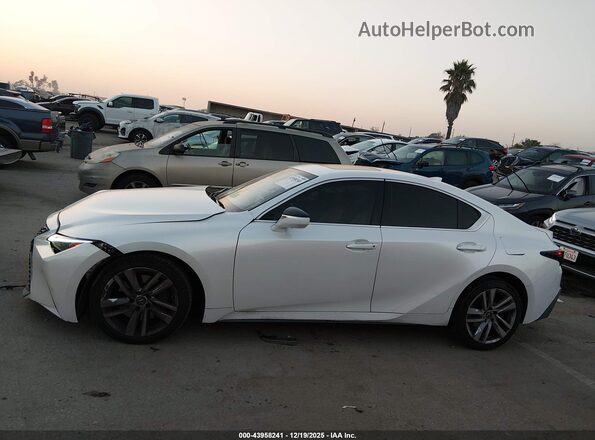 JTHC81F28M5046705 2021 LEXUS IS 300 White 360 interior view