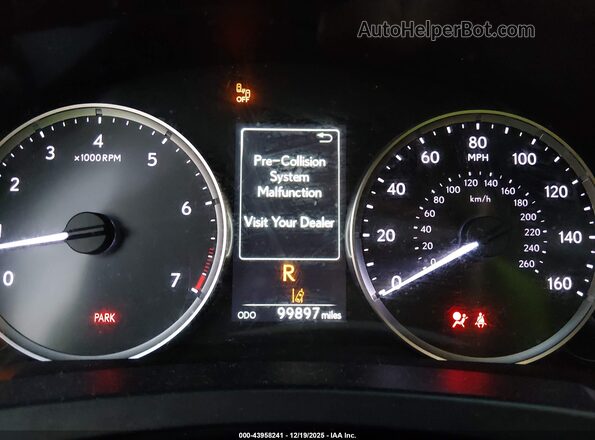 JTHC81F28M5046705 2021 LEXUS IS 300 White 