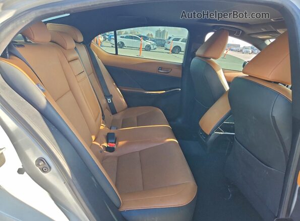 JTHCA1D21M5114026 2021 LEXUS IS Белый Вид задних сидений