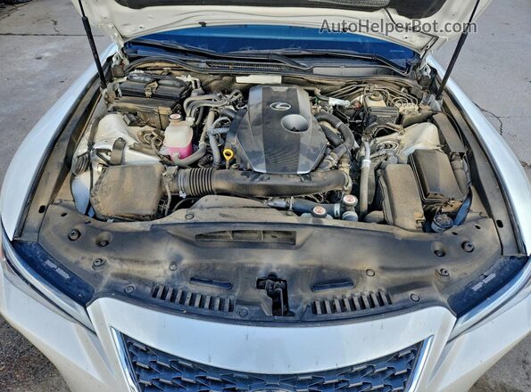 JTHCA1D21M5114026 2021 LEXUS IS Белый Вид задней части салона