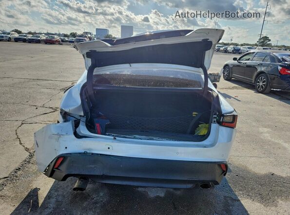 JTHCA1D21M5114026 2021 LEXUS IS Белый Вид сзади