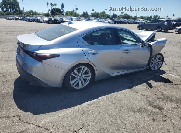 JTHCA1D21M5114835 2021 LEXUS IS Silver Trasero derecho