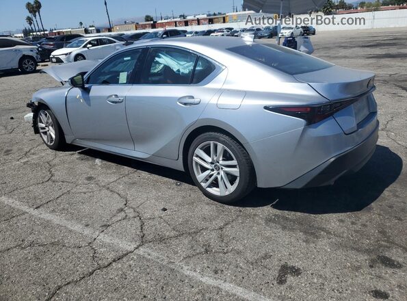 JTHCA1D21M5114835 2021 LEXUS IS Silver Trasero izquierdo