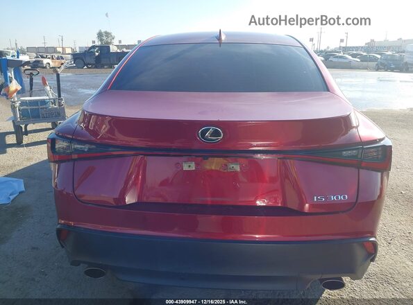 JTHCA1D22P5123726 2023 LEXUS IS 300 Красный 