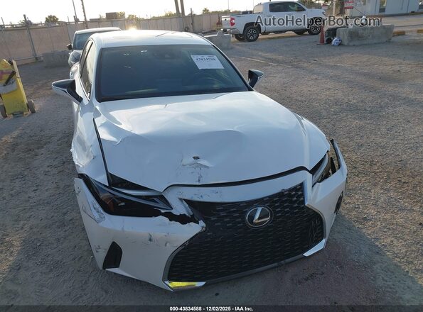 JTHCA1D28R5131395 2024 LEXUS IS 300 White 