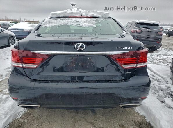 JTHCL5EF0G5026852 2016 LEXUS LS Black უკანა ხედი