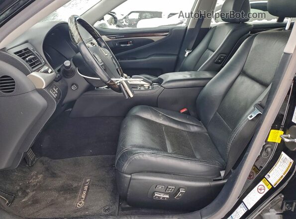 JTHCL5EF0G5026852 2016 LEXUS LS Black წინა სალონის ხედი