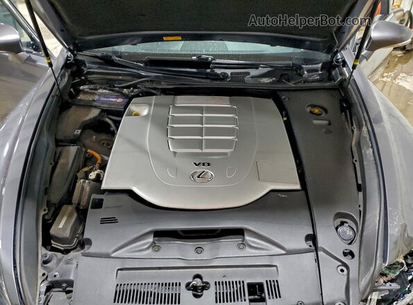 JTHCL5EF0G5027399 2016 LEXUS LS Gray უკანა სალონის ხედი