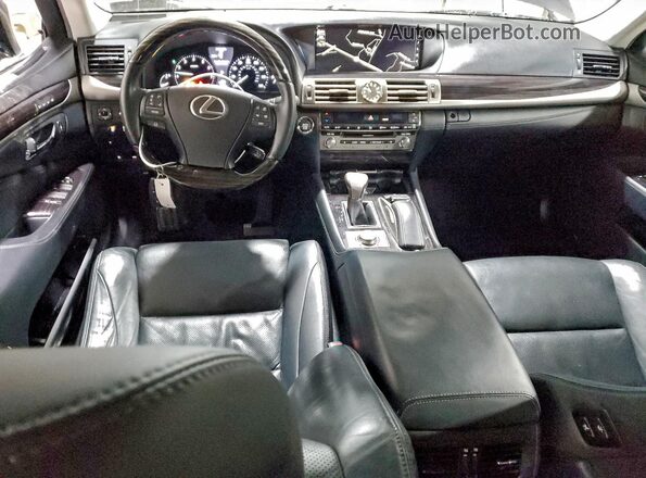 JTHCL5EF0G5027399 2016 LEXUS LS Gray წინა პანელის ხედი