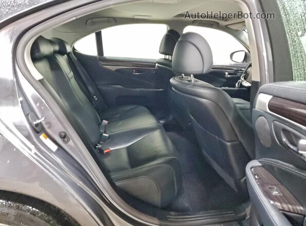 JTHCL5EF0G5027399 2016 LEXUS LS Gray უკანა სავარძლების ხედი