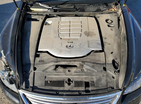 JTHCL5EF0H5027646 2017 LEXUS LS Black უკანა სალონის ხედი