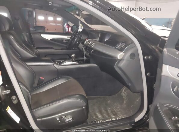 JTHCL5EF4G5027096 2016 LEXUS LS 460 Black წინა სალონის ხედი