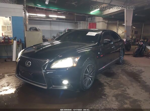 JTHCL5EF4G5027096 2016 LEXUS LS 460 Black წინა ხედი