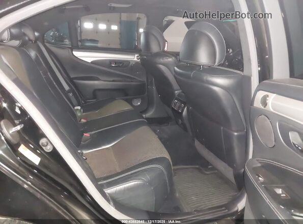 JTHCL5EF4G5027096 2016 LEXUS LS 460 Black VIN კოდის სტიკერის ხედი