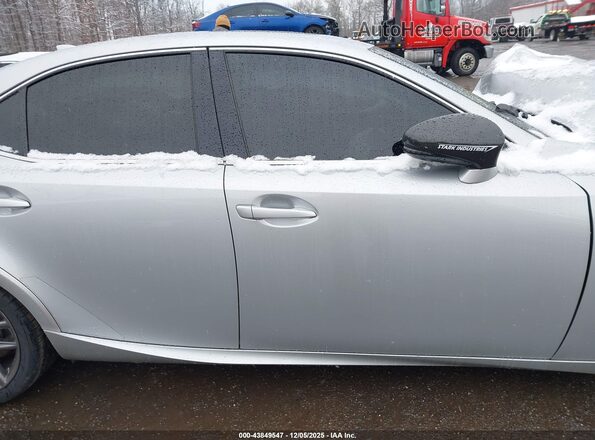 JTHCM1D22G5012648 2016 LEXUS IS 300 Silver Rear interior view