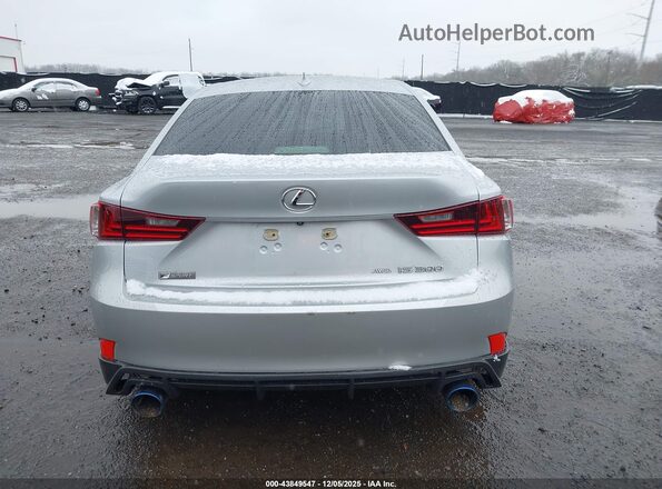 JTHCM1D22G5012648 2016 LEXUS IS 300 Silver 