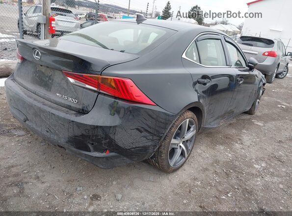 JTHCM1D24H5017478 2017 LEXUS IS 300 Black Tył prawy