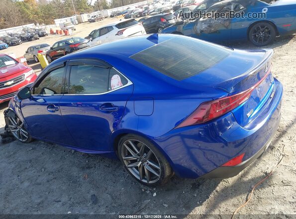JTHCM1D24H5019134 2017 LEXUS IS 300 Blue Задня ліва чверть