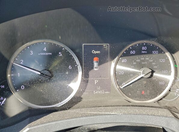 JTHCM1D24H5020722 2017 LEXUS IS Silver Widok zestawu wskaźników