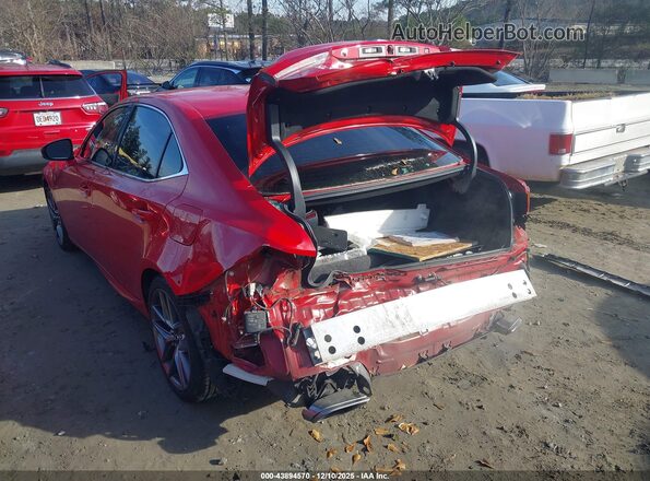 JTHCM1D27H5015367 2017 LEXUS IS 300 Red Tył lewy